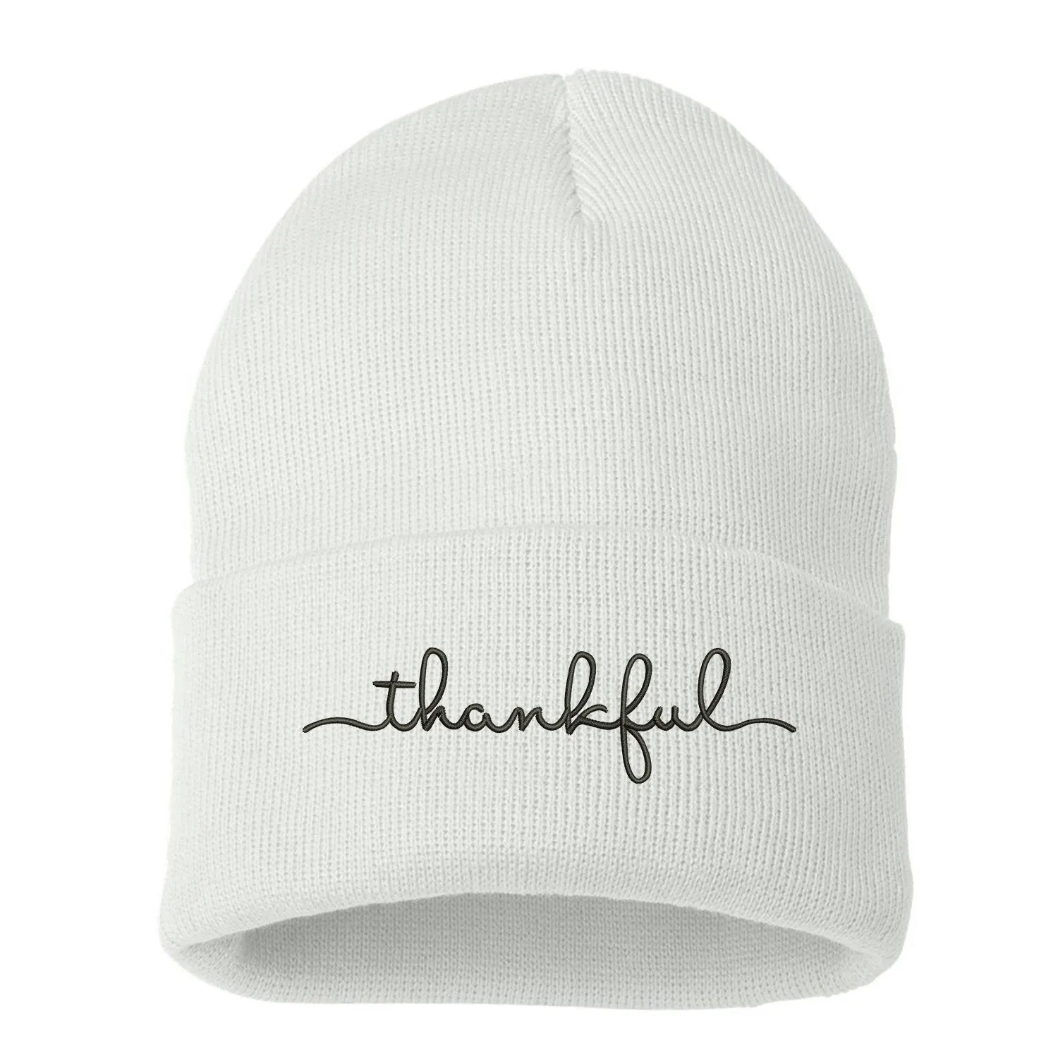 Thankful Cuffed Beanie Cap