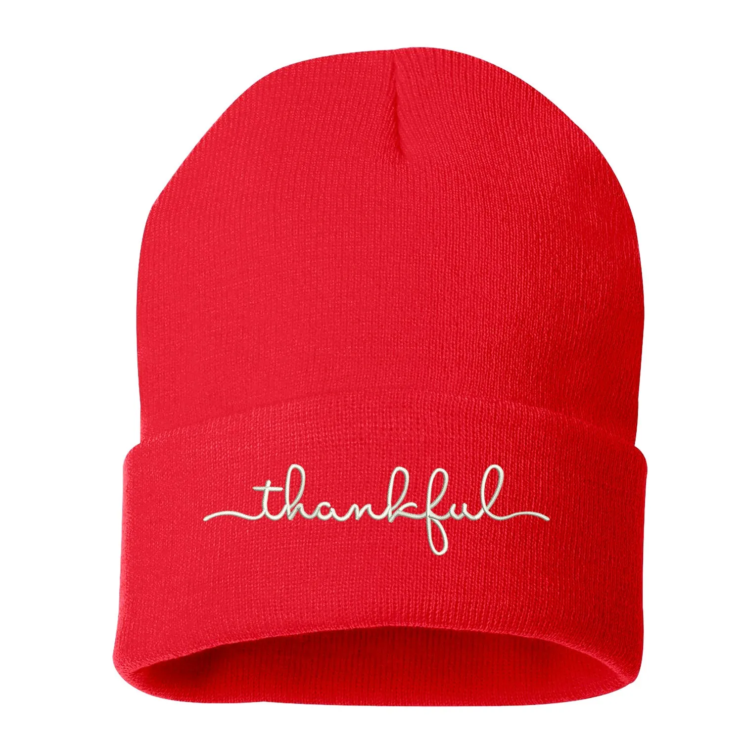 Thankful Cuffed Beanie Cap
