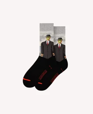 The Son of Man by Magritte Art Socks size Small