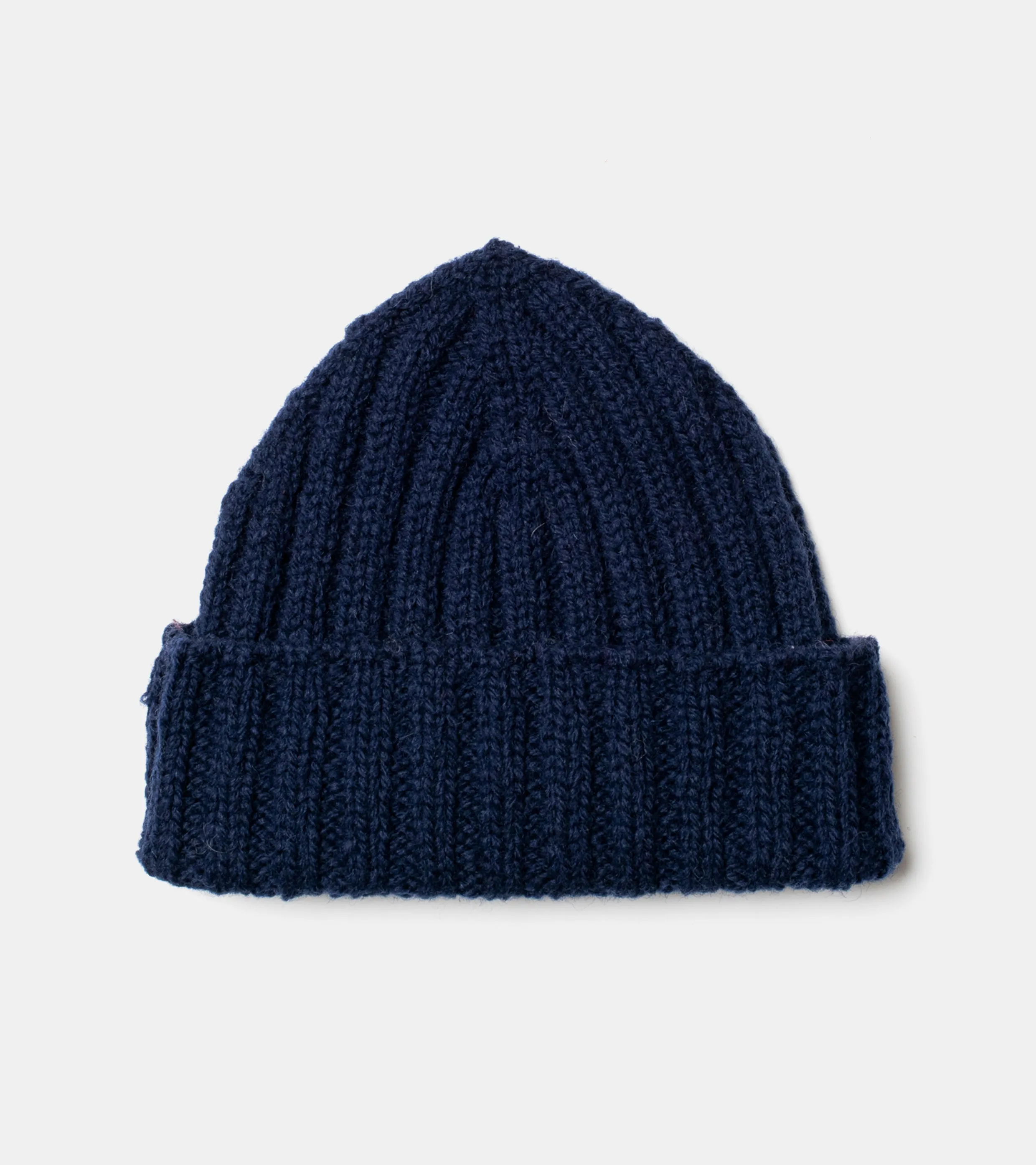 Watch Cap Rib Stitch Navy