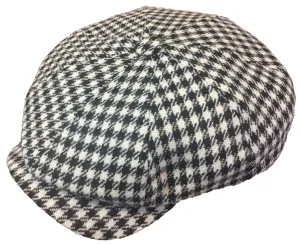 Wigens Newsboy Houndstooth